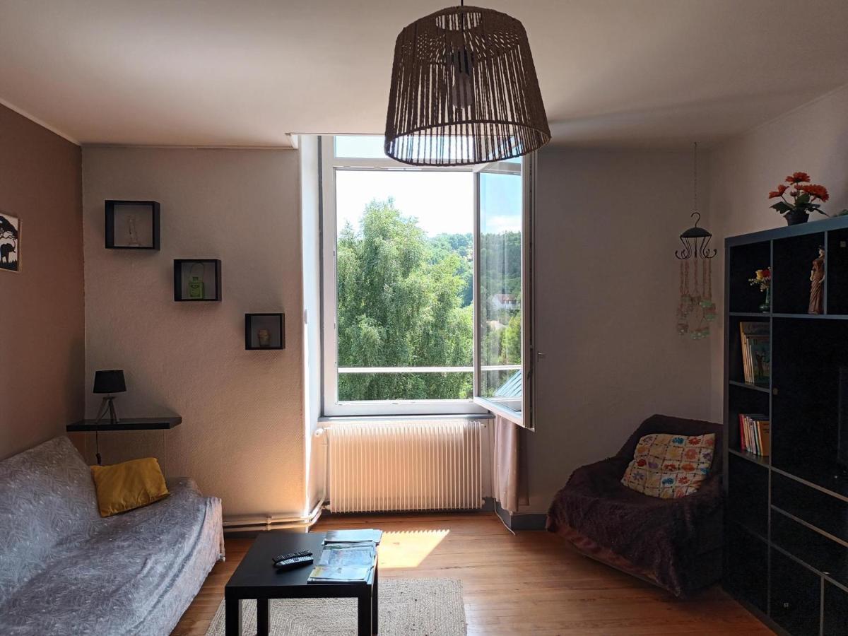 Appartement Chaleureux De 82M2 Proche De Vulcania Pontaumur Exterior photo